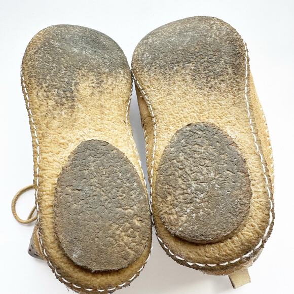 Sorel Joplin Women's Suede Perforated Ankle Boots Lace Up Size 10.5 Tan - Picture 4 of 8